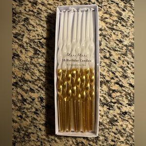 Birthday candles